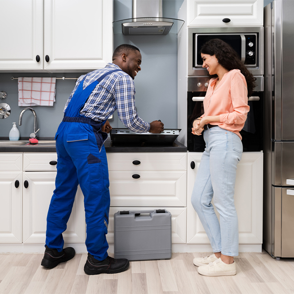 how long does it typically take to complete cooktop repair services in Fallon County